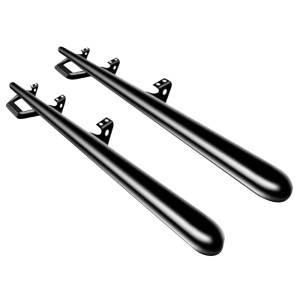 N-Fab T0766RC Wheel to Wheel Nerf Bars for Toyota Tundra Regular Cab 2007-2017 - Gloss Black