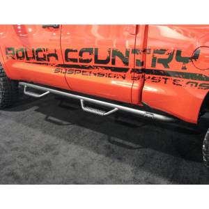 N-Fab - N-Fab T0786QC-SS Wheel to Wheel Nerf Bars for Toyota Tundra Double Cab 2007-2020 - Stainless Steel - Image 2