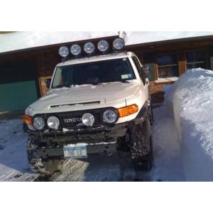 N-Fab - N-Fab TFJ5FLR Front Roof Mounts for Toyota FJ Cruiser 2006-2014 - Image 1