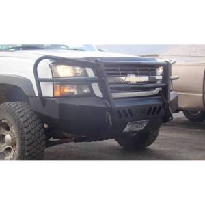 Throttle Down Kustoms - Throttle Down Kustoms BGRIL0306CH Front Bumper with Grille Guard for Chevy Silverado 1500/2500/3500 2003-2006 - Image 3
