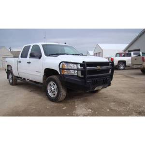 Throttle Down Kustoms - Throttle Down Kustoms BGRIL0710CH Front Bumper with Grille Guard for Chevy Silverado 2500/3500 2007-2010 - Image 2