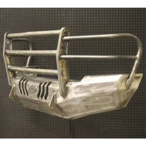 Throttle Down Kustoms - Throttle Down Kustoms BGRIL0713CH1500 Front Bumper with Grille Guard for Chevy Silverado 1500 2007-2013 - Image 2