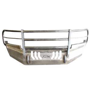 Throttle Down Kustoms BGRIL0713GM1500 Front Bumper with Grille Guard for GMC Sierra 1500 2007-2013