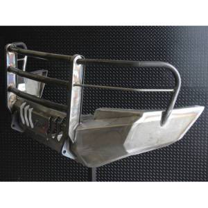 Throttle Down Kustoms - Throttle Down Kustoms BGRIL0713GM1500 Front Bumper with Grille Guard for GMC Sierra 1500 2007-2013 - Image 2