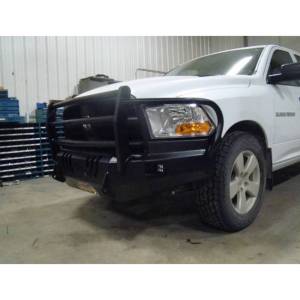 Throttle Down Kustoms - Throttle Down Kustoms BGRIL0916D1500 Front Bumper with Grille Guard for Dodge Ram 1500 2009-2017 - Image 2