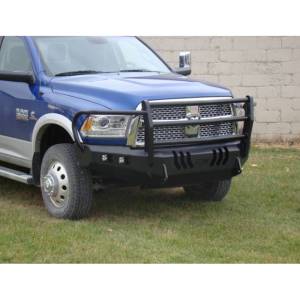 Throttle Down Kustoms - Throttle Down Kustoms BGRIL1017D Front Bumper with Grille Guard for Dodge Ram 2500/3500 2010-2019 - Image 2