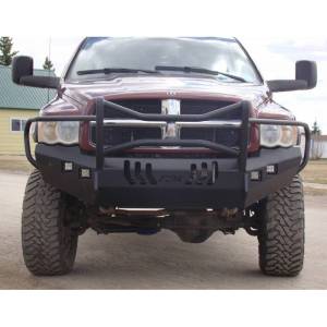 Throttle Down Kustoms - Throttle Down Kustoms BGRMA0305D Front Bumper with Mayhem Guard for Dodge Ram 1500/2500/3500 2003-2005 - Image 3