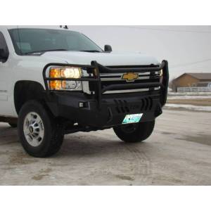 Throttle Down Kustoms - Throttle Down Kustoms BGRMA0710CH Front Bumper with Mayhem Guard for Chevy Silverado 2500/3500 2007-2010 - Image 3