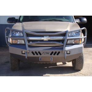 Throttle Down Kustoms - Throttle Down Kustoms BGRMA0713CH1500 Front Bumper with Mayhem Guard for Chevy Silverado 1500 2007-2013 - Image 3