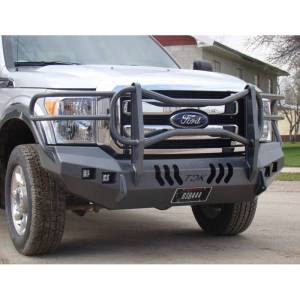 Throttle Down Kustoms - Throttle Down Kustoms BGRMA1116F Front Bumper with Mayhem Guard for Ford F250/F350/F450/F550 2011-2016 - Image 3