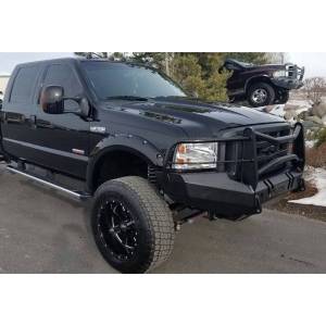 Throttle Down Kustoms - Throttle Down Kustoms BGRMA9904F Front Bumper with Mayhem Guard for Ford F250/F350/F450/F550 1999-2004 - Image 3
