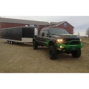 Throttle Down Kustoms - Throttle Down Kustoms BPRE0507F Front Bumper with Pre-Runner Guard for Ford F250/F350/F450/F550 2005-2007 - Image 2