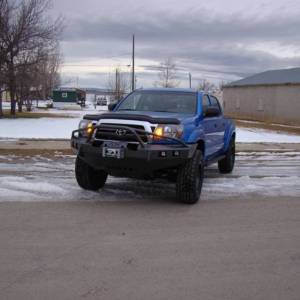 Throttle Down Kustoms - Throttle Down Kustoms BPRE0611TYTAC Front Bumper with Pre-Runner Guard for Toyota Tacoma 2006-2011 - Image 2