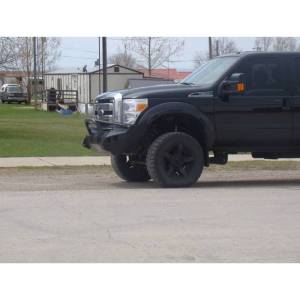 Throttle Down Kustoms - Throttle Down Kustoms BPRE1116F Front Bumper with Pre-Runner Guard for Ford F250/F350/F450/F550 2011-2016 - Image 3