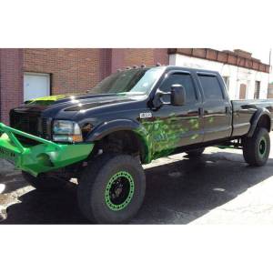 Throttle Down Kustoms - Throttle Down Kustoms BPRE9904F Front Bumper with Pre-Runner Guard for Ford F250/F350/F450/F550 1999-2004 - Image 2