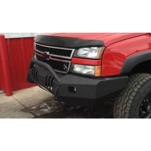 Throttle Down Kustoms - Throttle Down Kustoms BPUSH0306CH Front Bumper with Push Bar for Chevy Silverado 1500/2500/3500 2003-2006 - Image 2