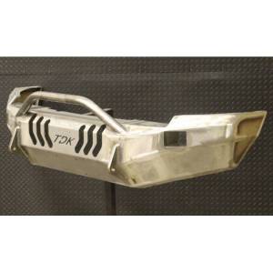 Throttle Down Kustoms - Throttle Down Kustoms BPUSH0713CH1500 Front Bumper with Push Bar for Chevy Silverado 1500 2007-2013 - Image 2