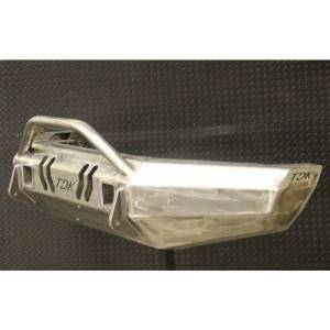 Throttle Down Kustoms - Throttle Down Kustoms BPUSH0810F Front Bumper with Push Bar for Ford F250/F350/F450/F550 2008-2010 - Image 2