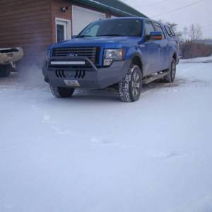 Throttle Down Kustoms - Throttle Down Kustoms BPUSH09F150 Front Bumper with Push Bar for Ford F150 2009-2014 - Image 4