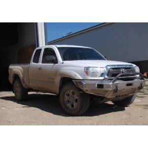 Throttle Down Kustoms - Throttle Down Kustoms BPUSH1215TYTAC Front Bumper with Push Bar for Toyota Tacoma 2012-2015 - Image 3