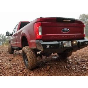 Throttle Down Kustoms - Throttle Down Kustoms RNO1717F Rear Bumper for Ford F250/F350 2017-2018 - Image 1