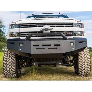 ICI - ICI AL-FBM94CHN-RT Aluminum Front Bumper for Chevy Silverado 2500 HD/3500 2015-2019 - Image 2