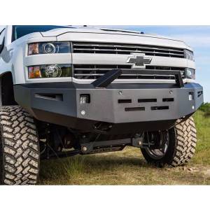 ICI - ICI AL-FBM94CHN-RT Aluminum Front Bumper for Chevy Silverado 2500 HD/3500 2015-2019 - Image 4