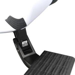 AMP Research - AMP Research 75301-01A BedStep Flip Down Bumper Step for Chevy Silverado 1500 HD/2500 HD 2001-2006 - Image 3