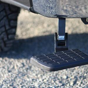 AMP Research - AMP Research 75304-01A BedStep Flip Down Bumper Step for Dodge Ram 1500 2002-2008 - Image 3