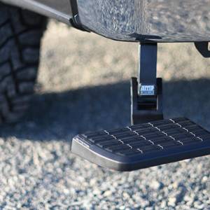 AMP Research - AMP Research 75304-01A BedStep Flip Down Bumper Step for Dodge Ram 2500/3500 2003-2009 - Image 3