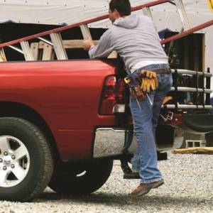 AMP Research - AMP Research 75306-01A BedStep Flip Down Bumper Step for Dodge Ram 2500/3500 2010-2018 - Image 2