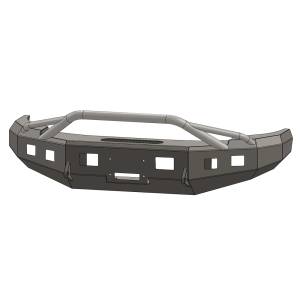 ENGO 68-G11-14BB Winch Front Bumper with Bull Bar for GMC Sierra 2500/3500 2011-2014