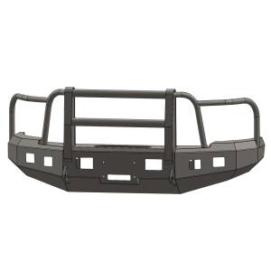 ENGO 68-G11-14FG Winch Front Bumper with Full Grille Guard for GMC Sierra 2500/3500 2011-2014