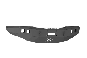 Road Armor 370R0B Front Stealth Winch Bumper with Square Light Holes Chevy Silverado 2500HD/3500 2003-2006 *Overstock*