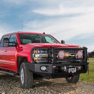 ARB 4x4 Accessories - ARB 2262010 Deluxe Modular Winch Front Bumper Kit for Chevy Silverado 2500 HD/3500 HD 2015-2019 - Image 6