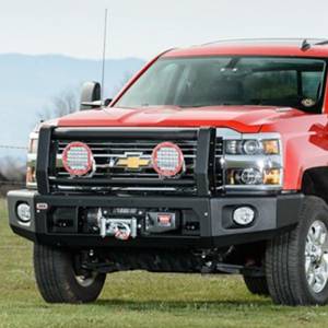ARB 4x4 Accessories - ARB 2262020 Sahara Modular Winch Front Bumper Kit for Chevy Silverado 2500 HD/3500 HD 2015-2019 - Image 4