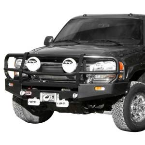 ARB 3462040 Deluxe Winch Front Bumper for GMC Sierra 1500/2500/3500 2003-2006