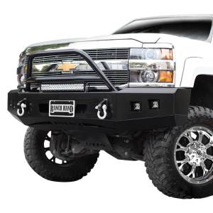 Ranch Hand - Ranch Hand BHC151BMN Horizon Front Bumper with Push Bar for Chevy Silverado 2500 HD/3500 HD 2015-2019 - Image 5