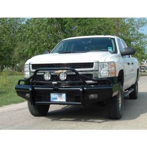 Ranch Hand - Ranch Hand BTC081BLR Legend Bullnose Front Bumper for Chevy Silverado 2500 HD/ 3500 HD 2007-2010 - Image 2