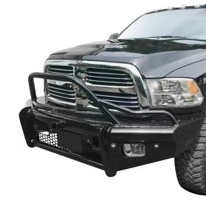 Ranch Hand BTD101BLRS Legend Bullnose Front Bumper with Sensor Holes for Dodge Ram 2500/3500 2010-2018