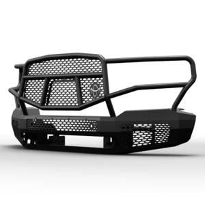 Ranch Hand - Ranch Hand MFC19HBM1 Midnight Front Bumper with Grille Guard for Chevy Silverado 1500 2019-2020 - Image 2