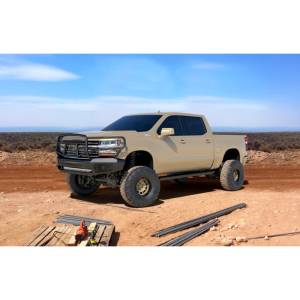 Ranch Hand - Ranch Hand MFC19HBM1 Midnight Front Bumper with Grille Guard for Chevy Silverado 1500 2019-2020 - Image 4