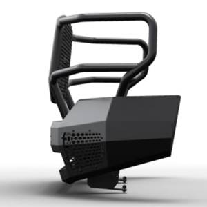 Ranch Hand - Ranch Hand MFG151BM1 Midnight Front Bumper with Grille Guard for GMC Sierra 2500 HD/3500 HD 2015-2019 - Image 3