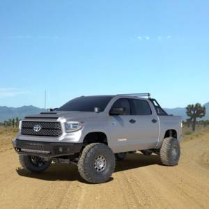 Ranch Hand - Ranch Hand MFT14HBMN Midnight Front Bumper without Grille Guard for Toyota Tundra 2014-2020 - Image 4