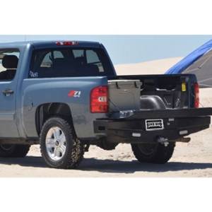 Ranch Hand - Ranch Hand SBC08HBLSL Sport Rear Bumper with Lights and Sensor Holes for GMC Sierra 1500 2007-2013 - Image 5