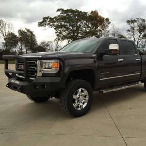 Road Armor - Road Armor 215R5B Stealth Winch Front Bumper with Lonestar Guard and Square Light Holes for GMC Sierra 2500 HD/3500 HD 2015-2019 - Image 3