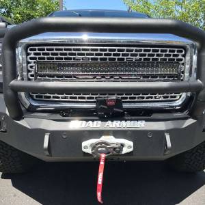 Road Armor - Road Armor 215R5B Stealth Winch Front Bumper with Lonestar Guard and Square Light Holes for GMC Sierra 2500 HD/3500 HD 2015-2019 - Image 5