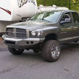 Road Armor - Road Armor 406R0B-NW Stealth Non-Winch Front Bumper with Square Light Holes for Dodge Ram 2500/3500/4500/5500 2006-2009 - Image 2