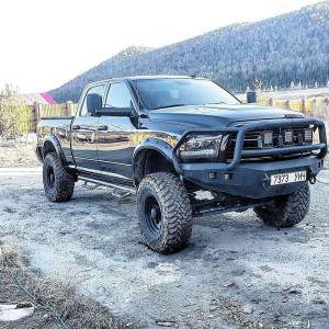 Road Armor - Road Armor 408R5B Stealth Winch Front Bumper with Lonestar Guard and Square Light Holes for Dodge Ram 2500/3500/4500/5500 2010-2018 - Image 2