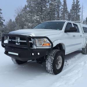 Road Armor - Road Armor 408R5B-NW Stealth Non-Winch Front Bumper with Lonestar Guard and Square Light Holes for Dodge Ram 2500/3500/4500/5500 2010-2018 - Image 2